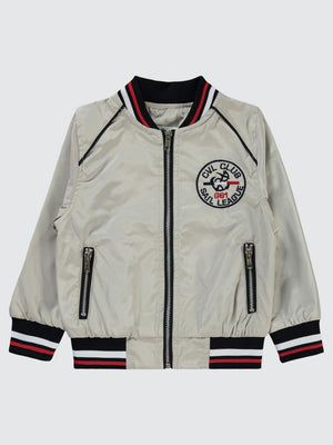 Civil Boys Nakışlı 2-5 Yaş Ceket - Gri