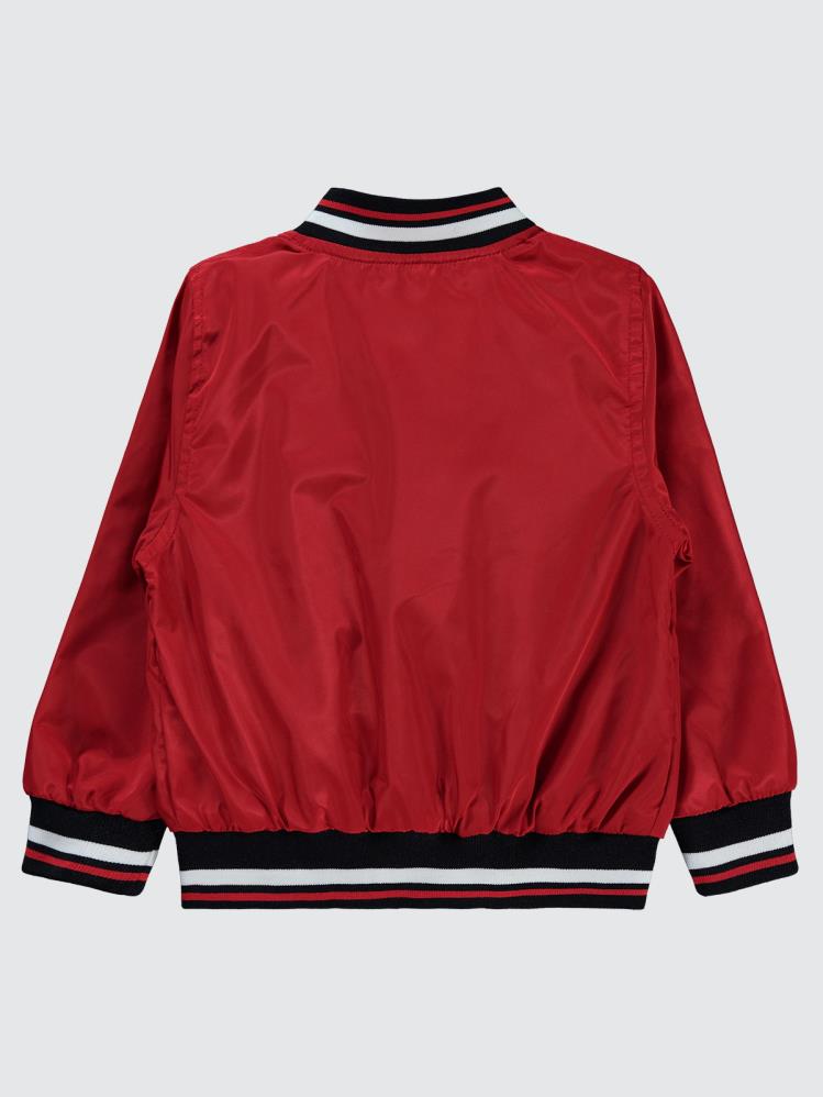 Civil Boys Nakışlı 2-5 Yaş Ceket - Kırmızı