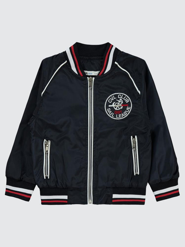 Civil Boys Nakışlı 2-5 Yaş Ceket - Lacivert