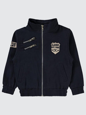 Civil Boys Classic Nakışlı 2-5 Yaş Ceket - Lacivert