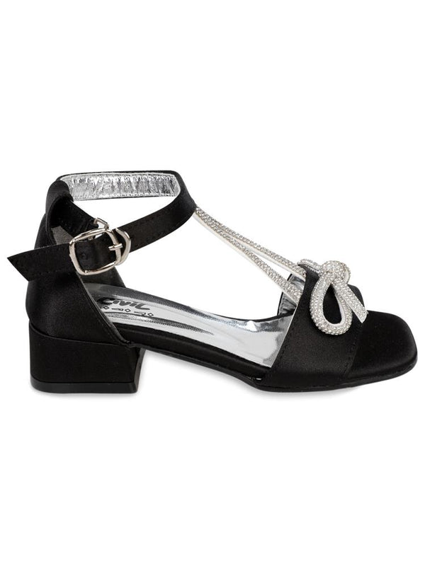 Civil Girls 31-35 Numara Babet Ayakkabı - Siyah