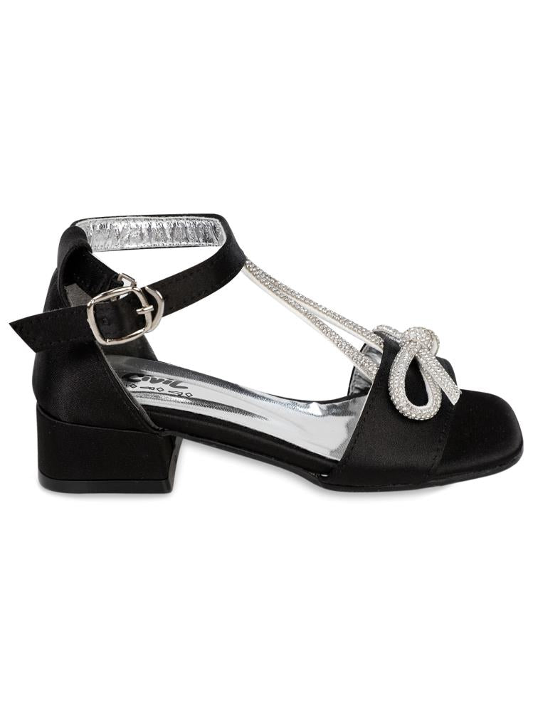 Civil Girls 31-35 Numara Babet Ayakkabı - Siyah