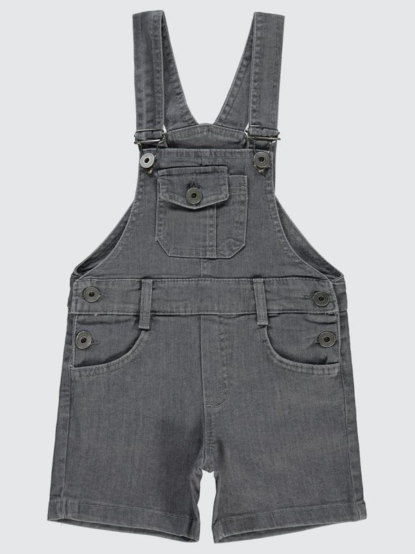 Civil Boys Kapak Cepli Şortlu 2-5 Yaş Slopet - Gri