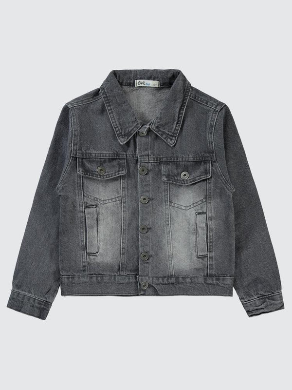 Civil Boys Basic Kot 10-13 Yaş Ceket - Gri