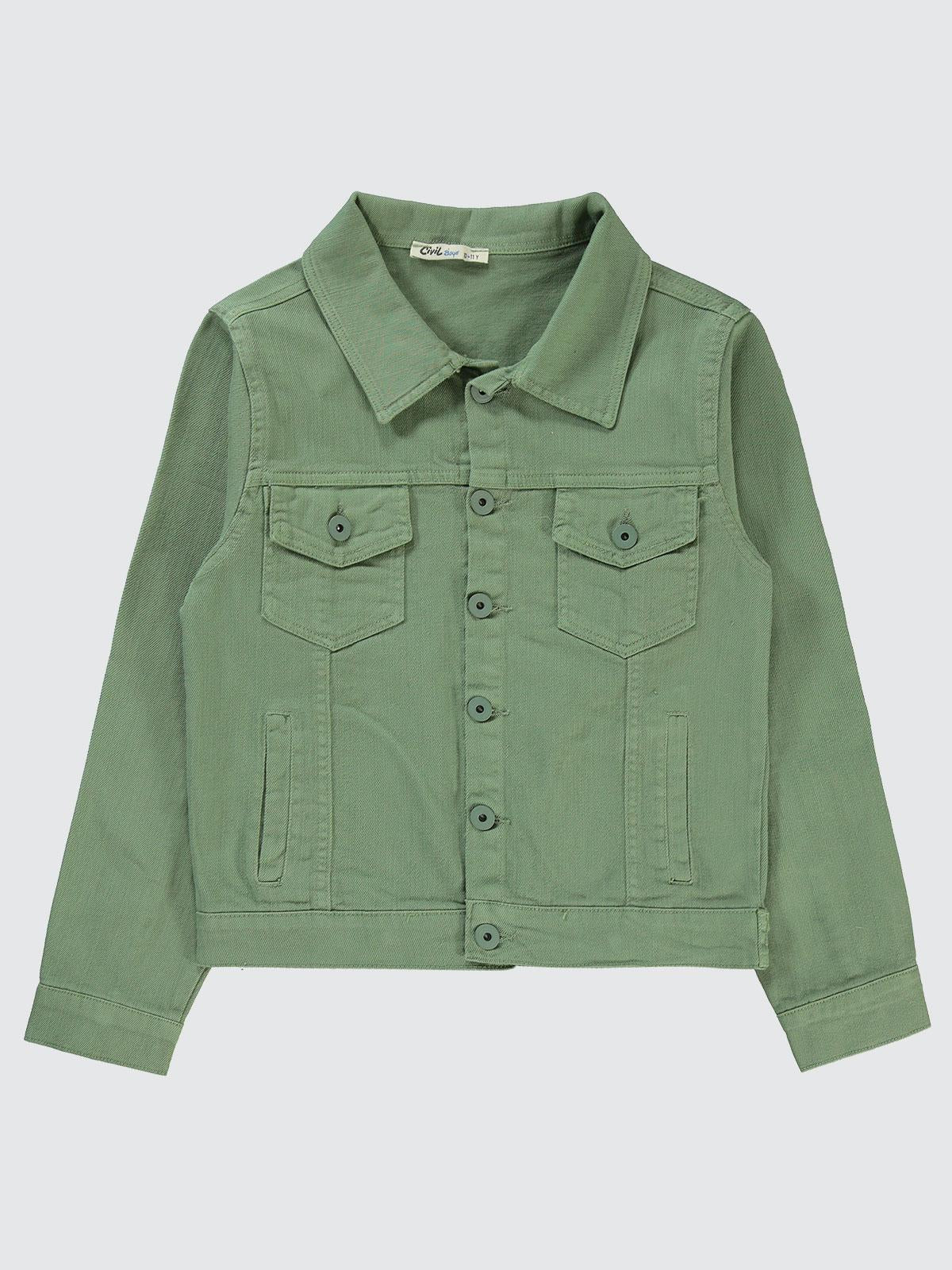 Civil Boys Erkek Çocuk Ceket 10-13 Yaş - Haki