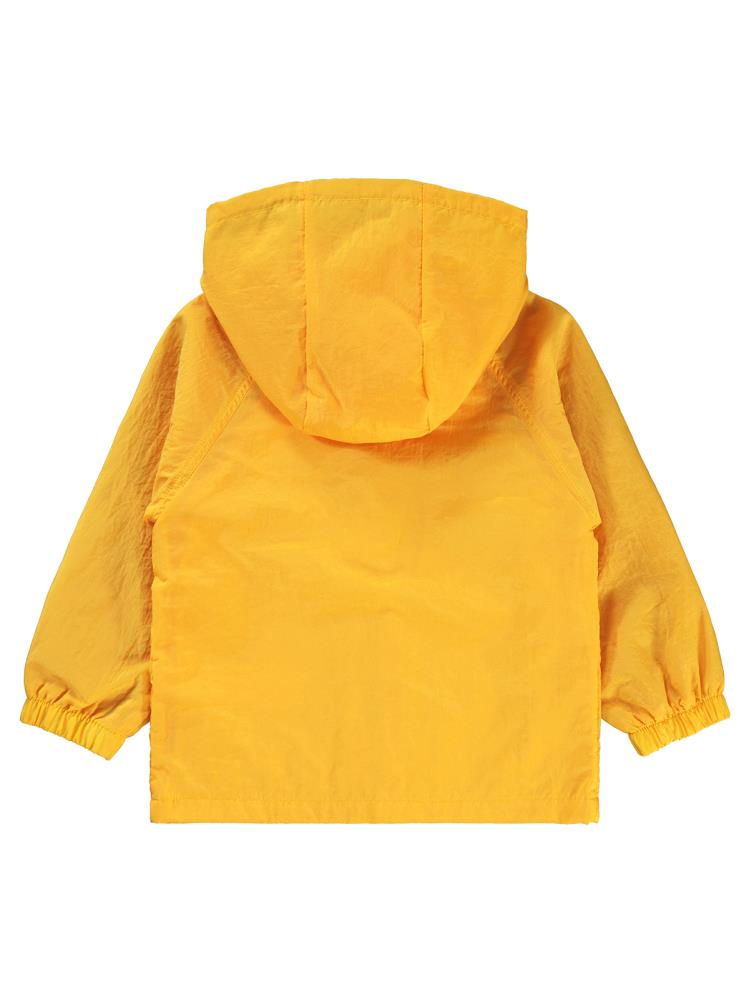 Civil Boys Krinkıl Kumaş 2-5 Yaş Yağmurluk - Hardal