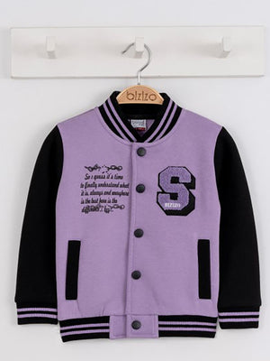 Bizizo Kız Kolej 2-5 Yaş Hırka - Lila