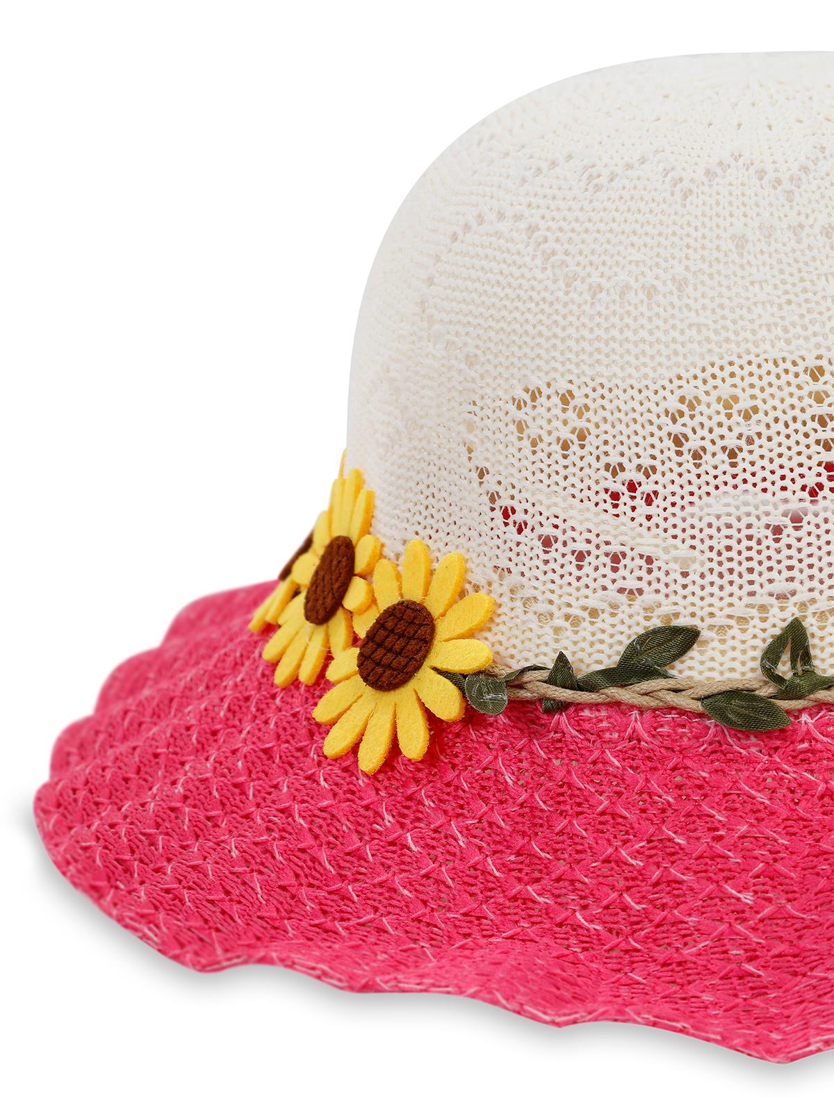 Civil Girls 6-9 Yaş Kız Çocuk Merserize Şapka - Fusya