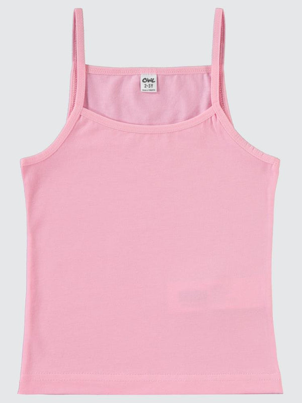 Civil Girls  Basic 2-10 Yaş 2'li Atlet Set - Pembe
