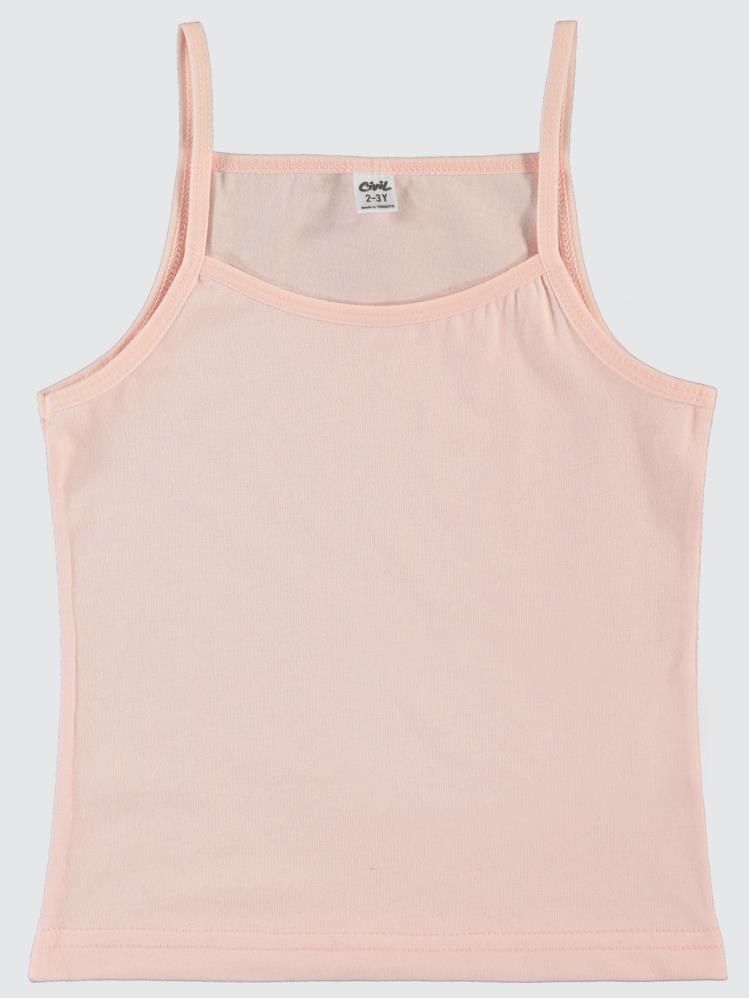 Civil Girls  Basic 2-10 Yaş 2'li Atlet Set - Ekru