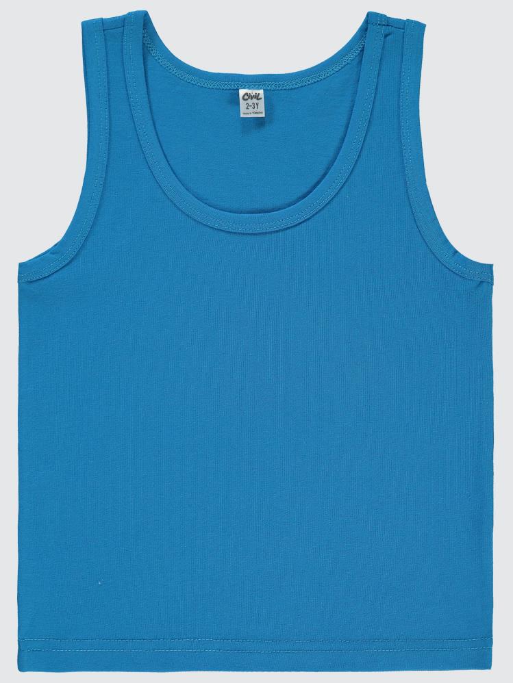 Civil Boys  Basic 2-10 Yaş 2'li Atlet Set - Mavi