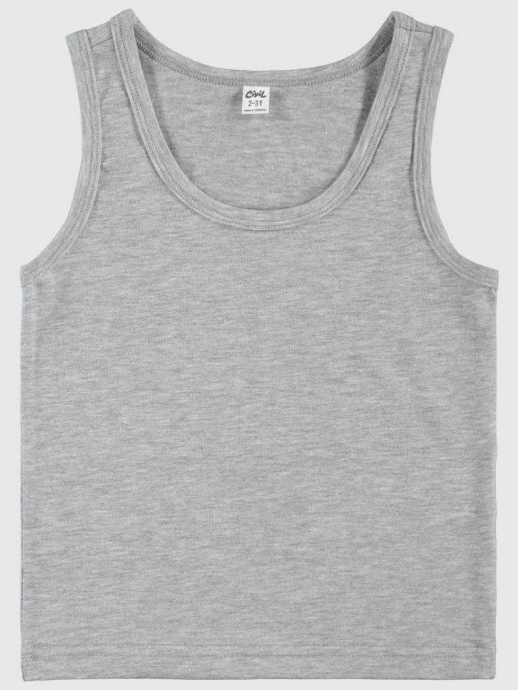Civil Boys  Basic 2-10 Yaş 2'li Atlet Set - Gri