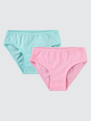 Civil Girls Kız Çocuk 2'li Külot Set 2-10 Yaş - Pembe