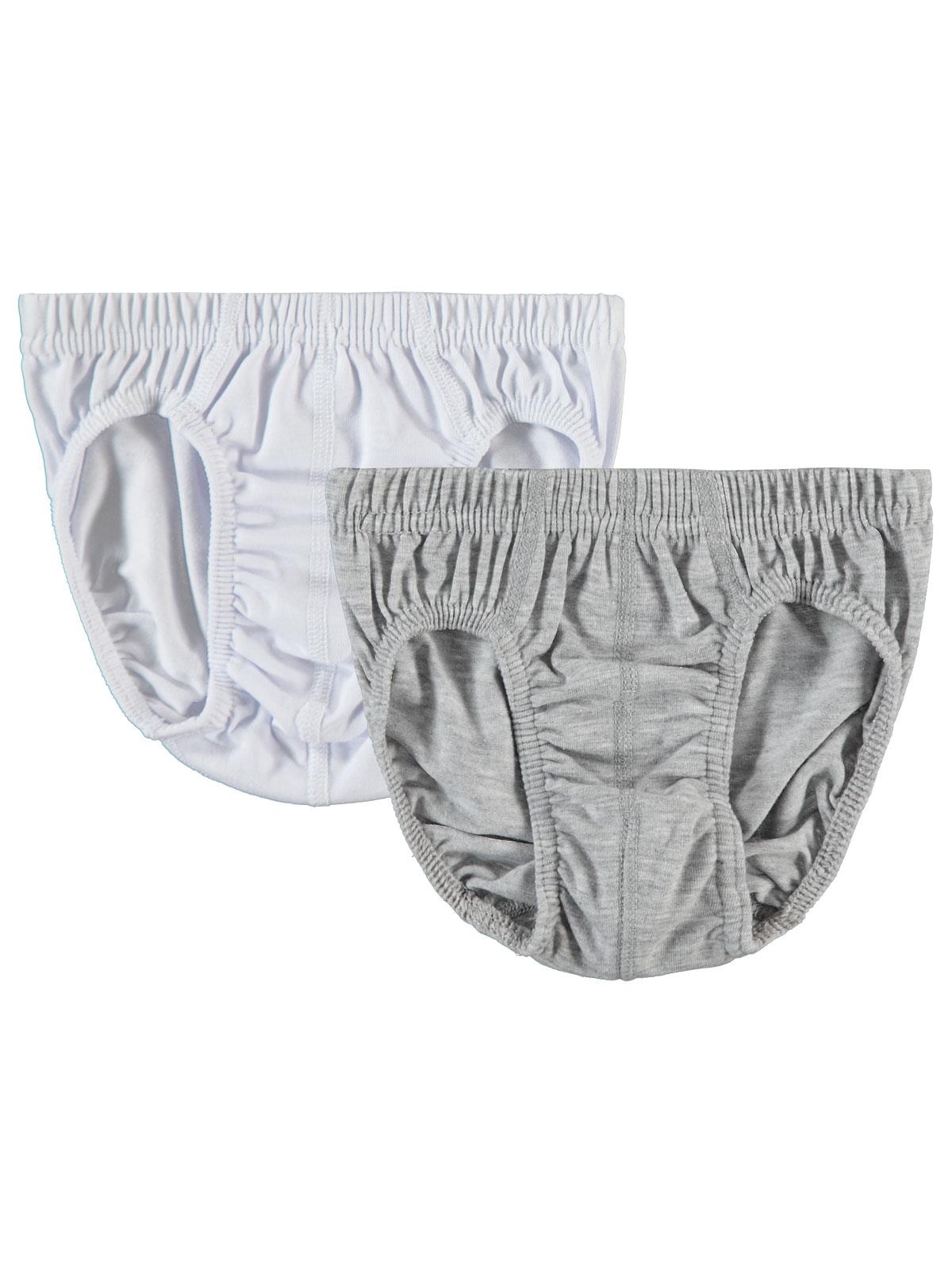 Civil Boys  Basic 2-10 Yaş 2'li Külot Set - Gri