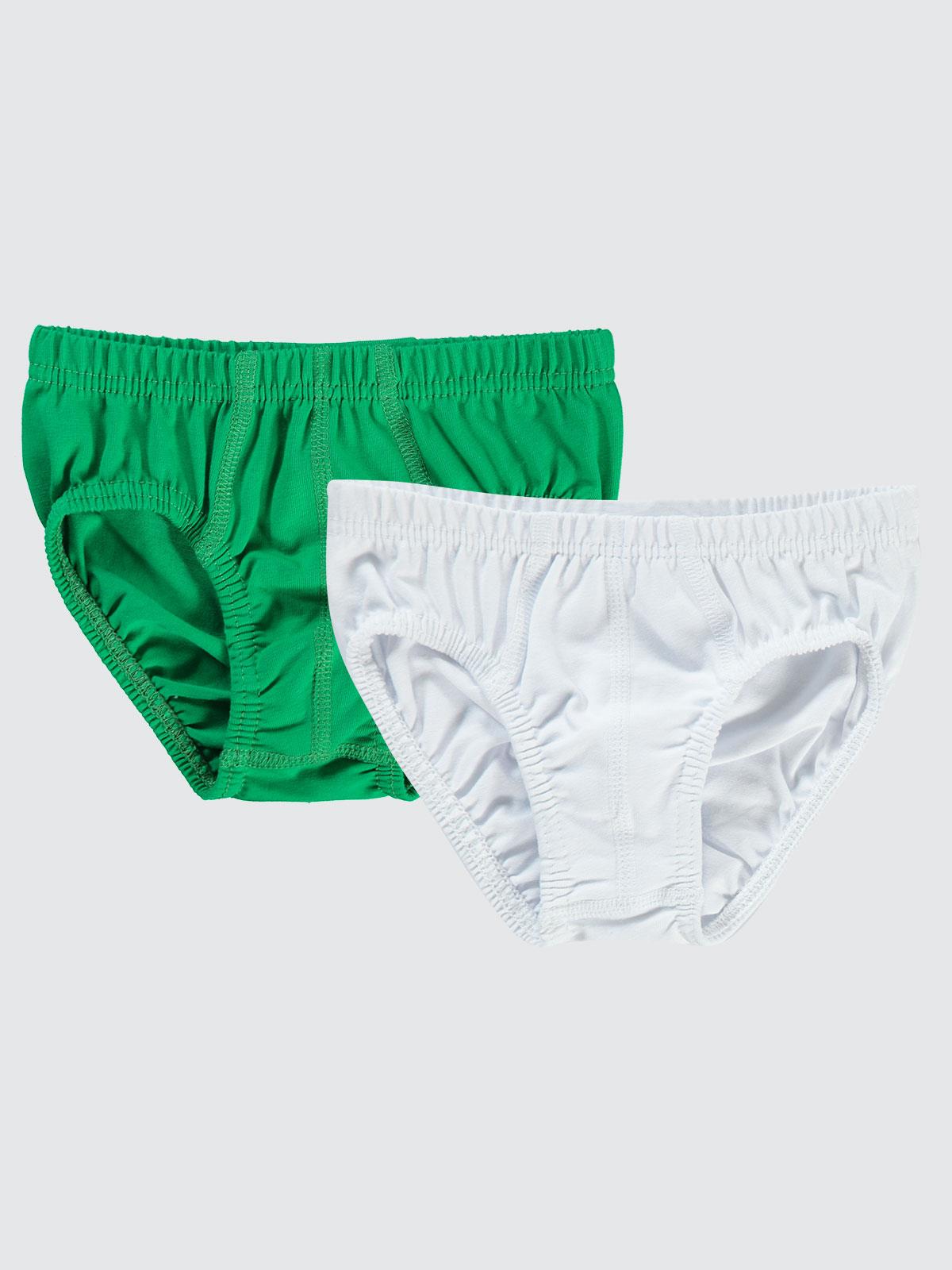 Civil Boys Basic 2-10 Yaş 2'li Külot Set - Yeşil
