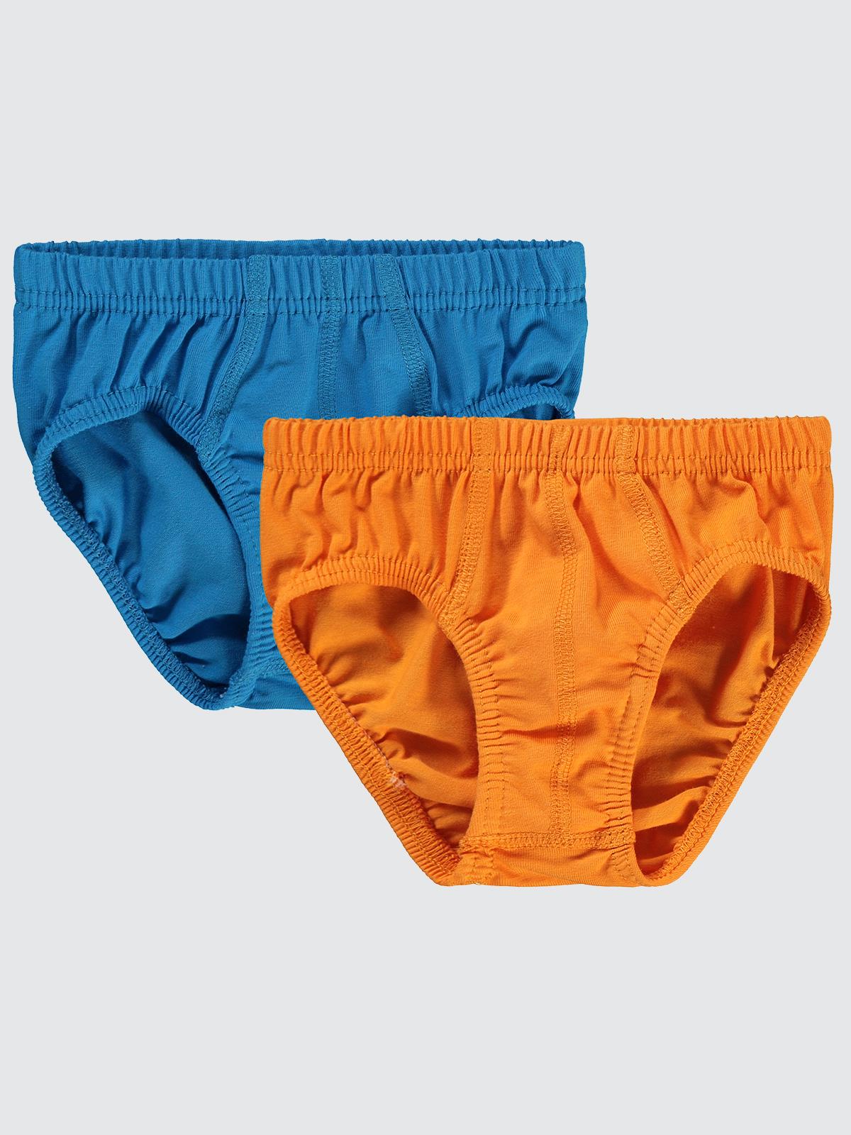 Civil Boys  Basic 2-10 Yaş 2'li Külot Set - Mavi