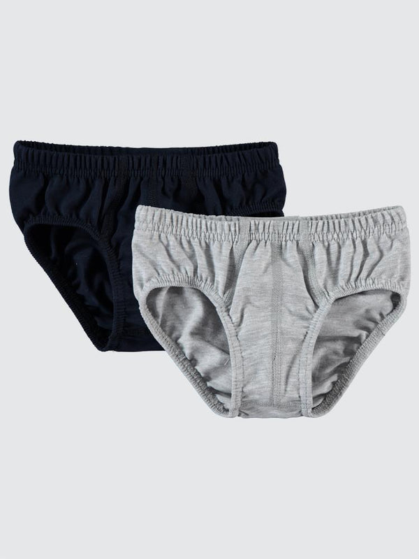 Civil Boys Basic 2-10 Yaş 2'li Külot Set - Gri