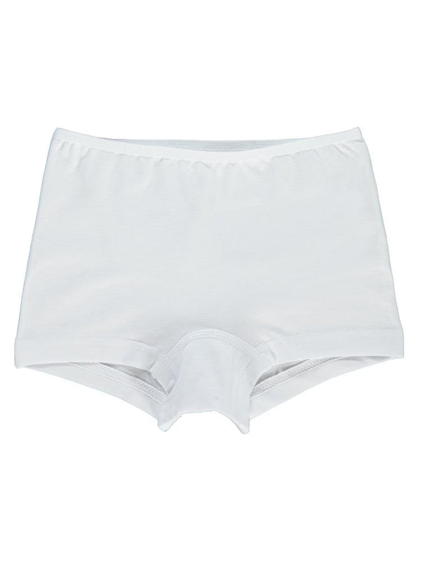 Civil Girls Kız Çocuk 2'li Boxer Set 2-10 Yaş - Beyaz