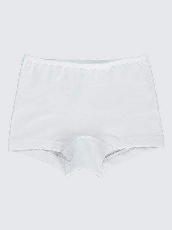 Civil Girls Kız Çocuk 2'li Boxer Set 2-10 Yaş - Beyaz
