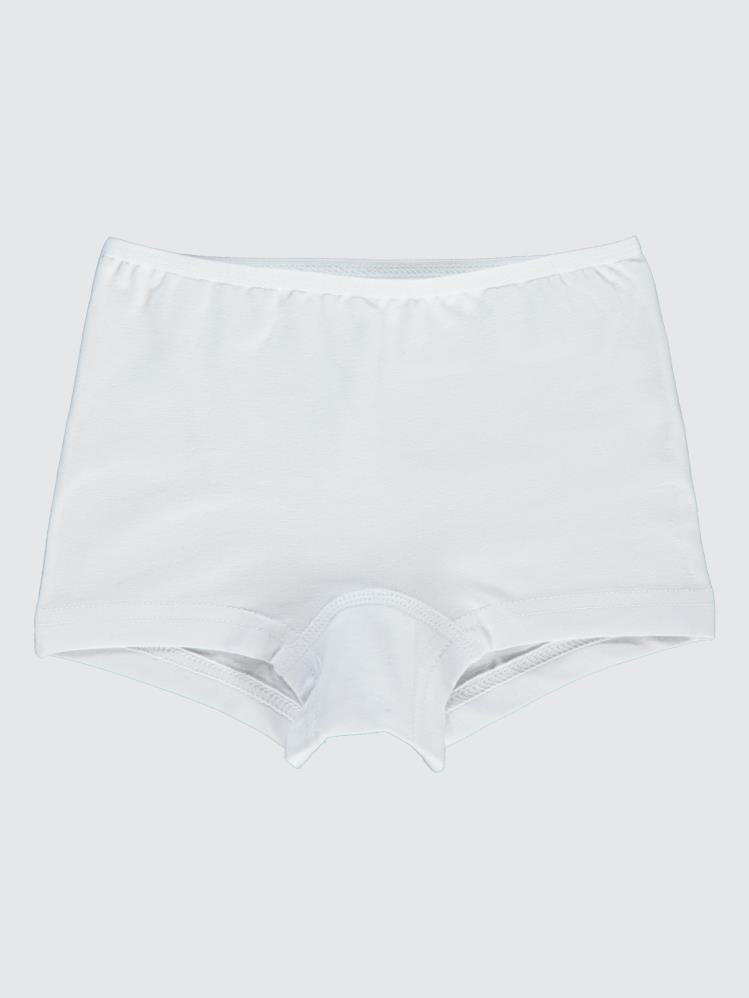 Civil Girls Kız Çocuk 2'li Boxer Set 2-10 Yaş - Beyaz