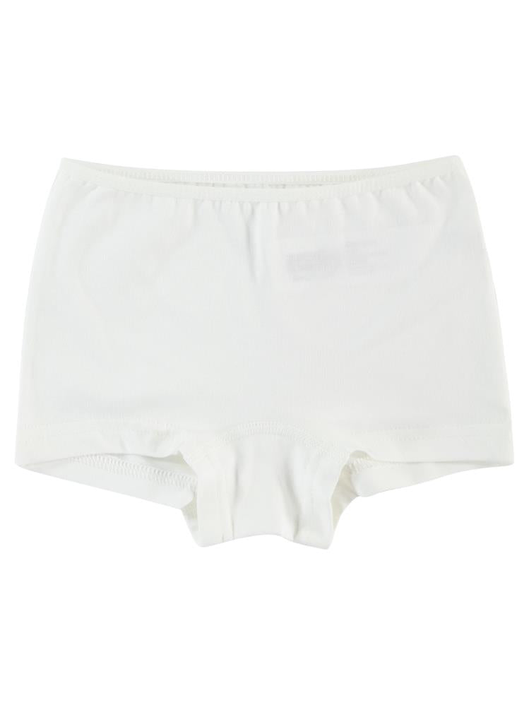 Civil Girls Kız Çocuk 2'li Boxer Set  2-10 Yaş - Ekru