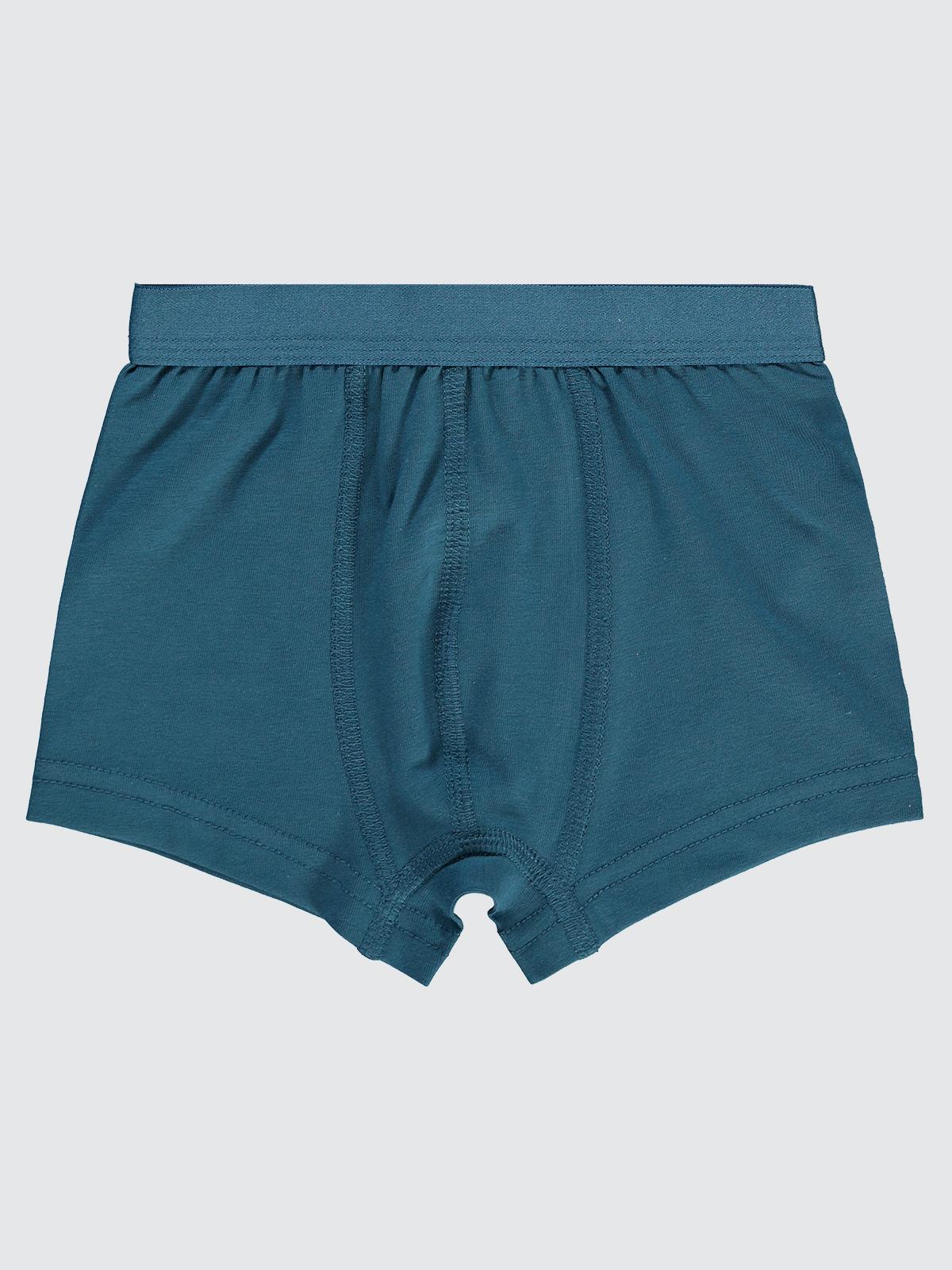 Civil Boys Basic 2-10 Yaş 2'li Boxer Set - Mavi