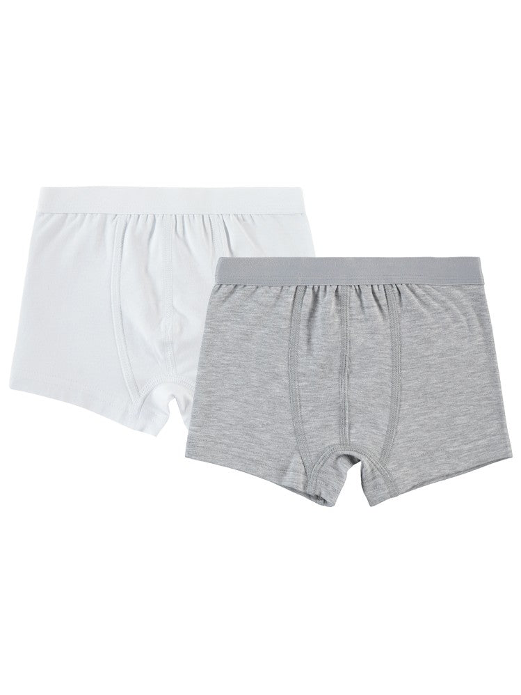 Civil Boys  Basic 2-10 Yaş 2'li Boxer Set - Gri