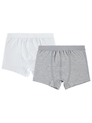 Civil Boys  Basic 2-10 Yaş 2'li Boxer Set - Gri