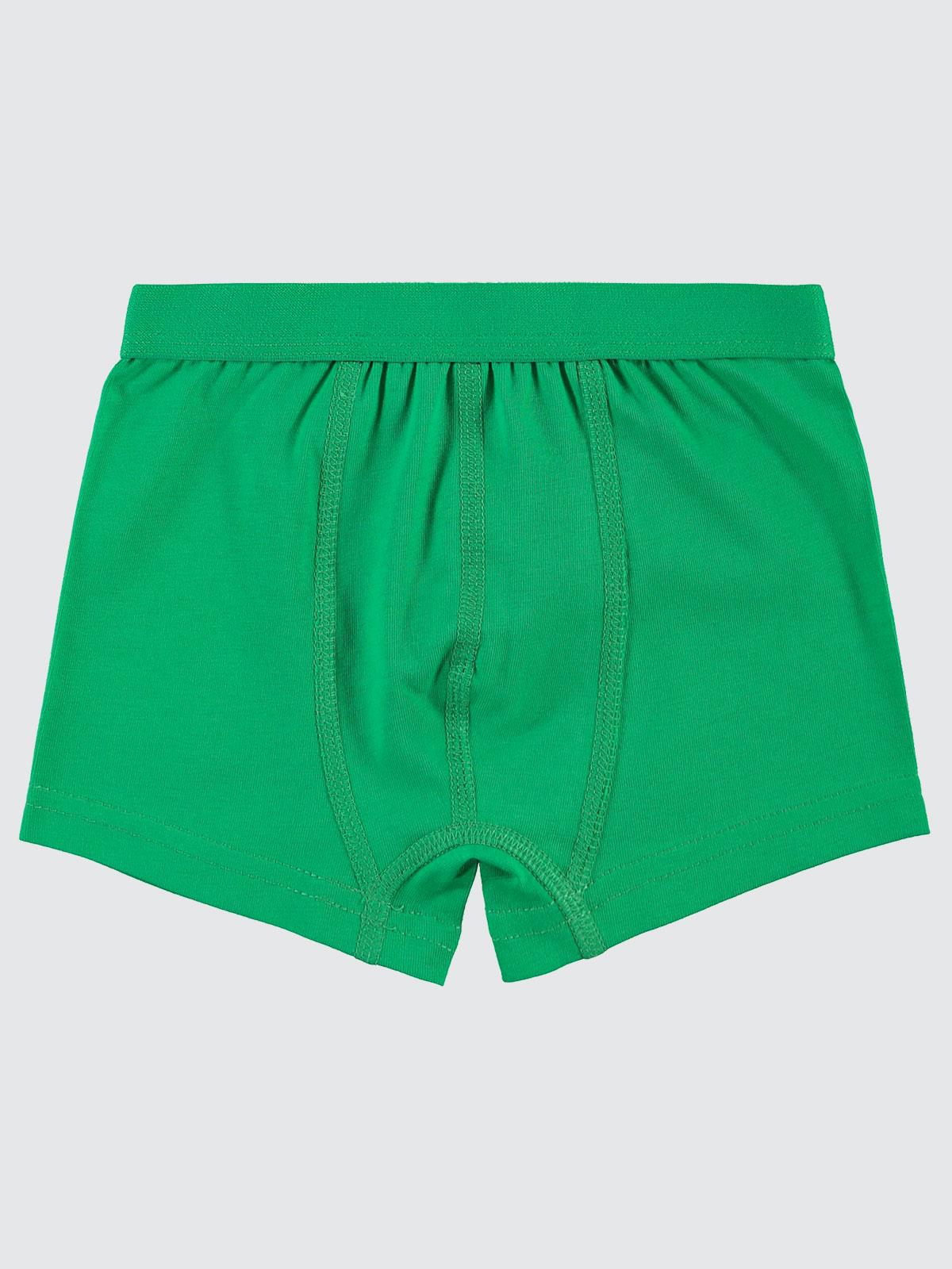 Civil Erkek Çocuk  Basic 2'li Boxer Set | Likralı Süprem | Okul Kreş ve Günlük Kullanım - Yeşil