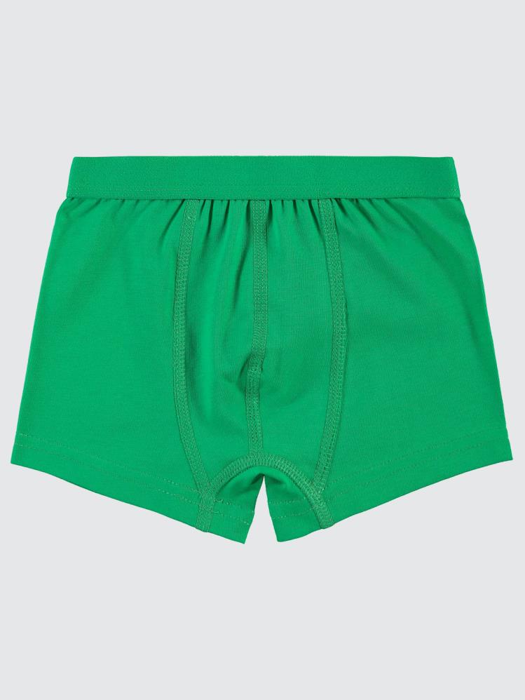 Civil Boys  Basic 2-10 Yaş 2'li Boxer Set - Yeşil