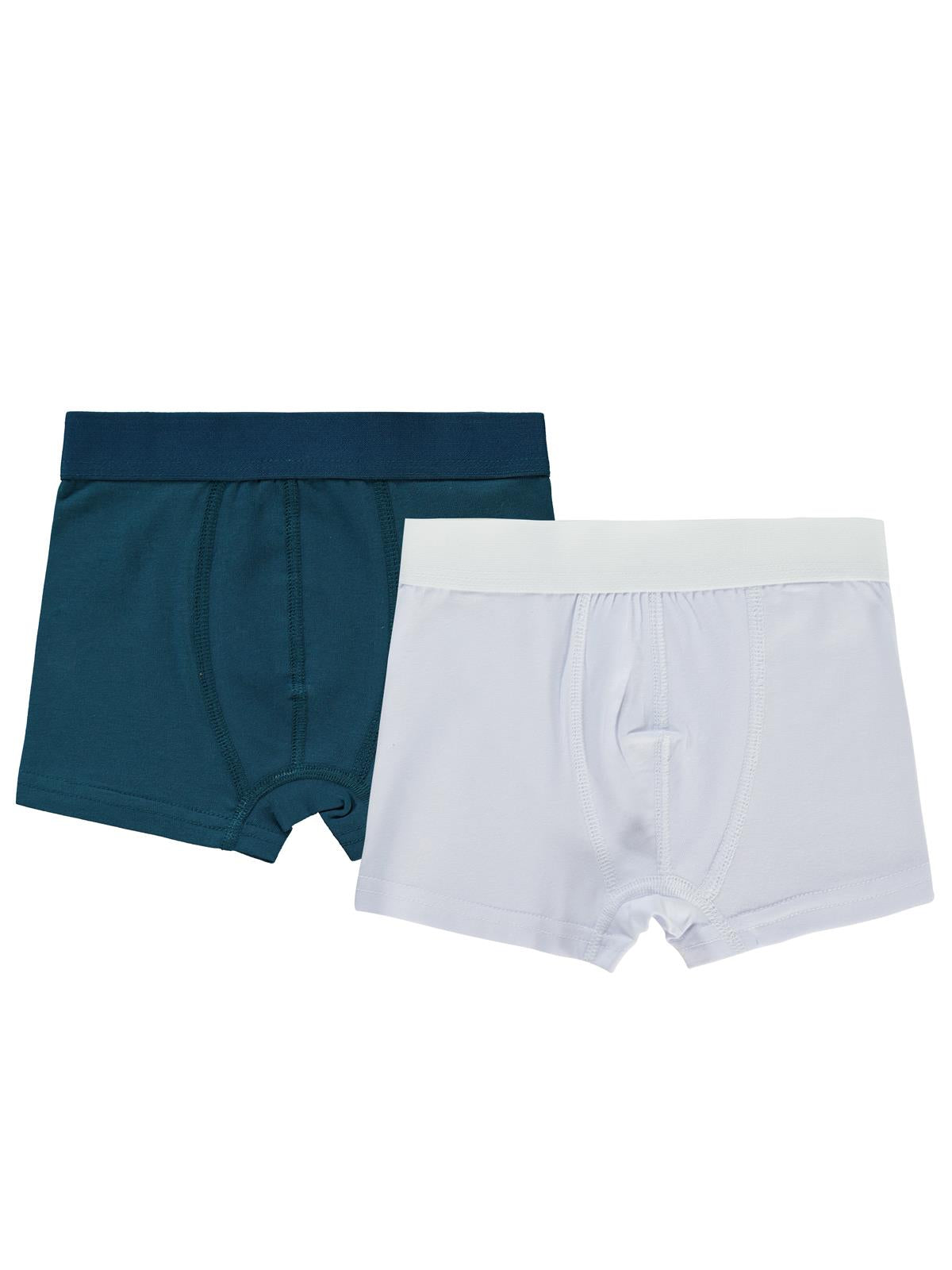 Civil Boys Erkek Çocuk 2'li Boxer Set 2-10 Yaş - Lacivert