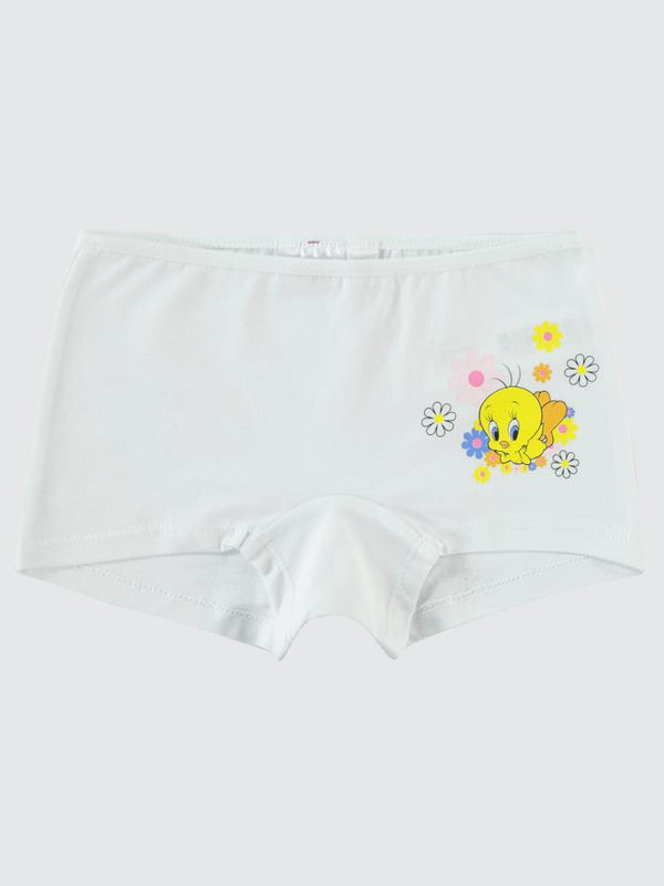 Tweety Kız Çocuk 2'li Boxer Set 2-10 Yaş  - Mavi