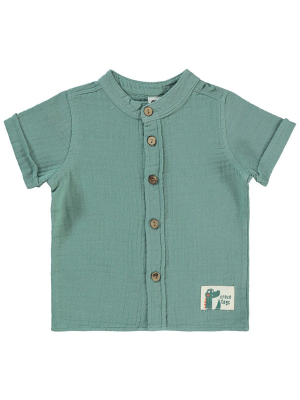 Civil Baby Basic 6-18 Ay Gömlek - Yeşil
