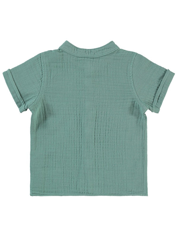 Civil Baby Basic 6-18 Ay Gömlek - Yeşil