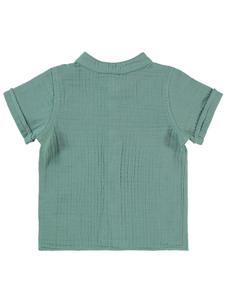 Civil Baby Basic 6-18 Ay Gömlek - Yeşil