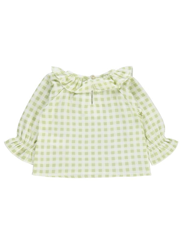 Civil Baby Pitikare Desenli 6-18 Ay Gömlek - Yeşil
