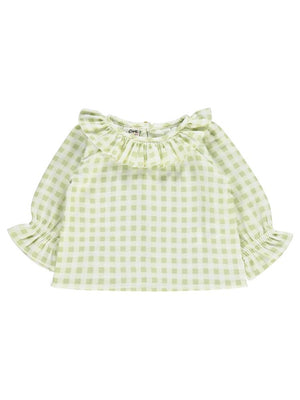 Civil Baby Pitikare Desenli 6-18 Ay Gömlek - Yeşil