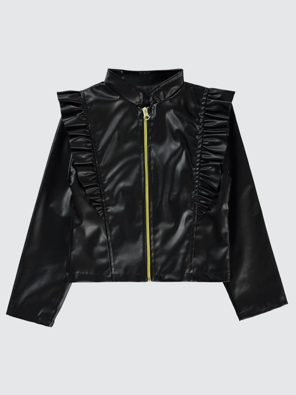 Civil Girls Kız Çocuk Ceket 6-9 Yaş  - Siyah