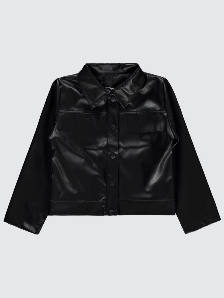 Civil Girls Kız Çocuk Ceket 6-9 Yaş  - Siyah