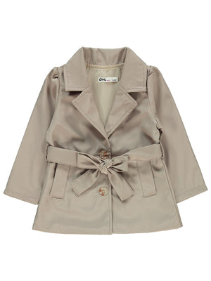 Civil Girls Kız Çocuk Trençkot 2-5 Yaş - Bej