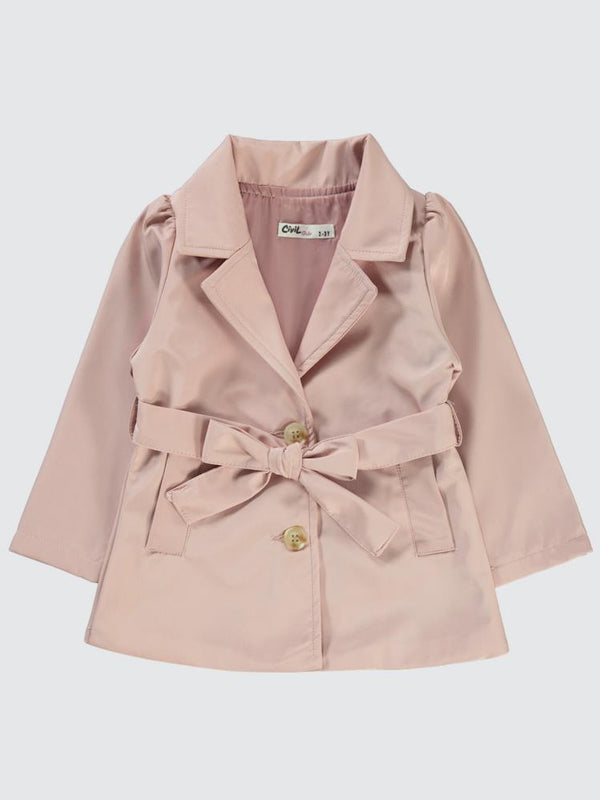 Civil Girls Kız Çocuk Trençkot 2-5 Yaş - Pudra