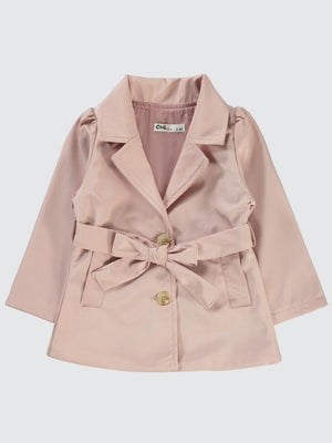 Civil Girls Kız Çocuk Trençkot 2-5 Yaş - Pudra