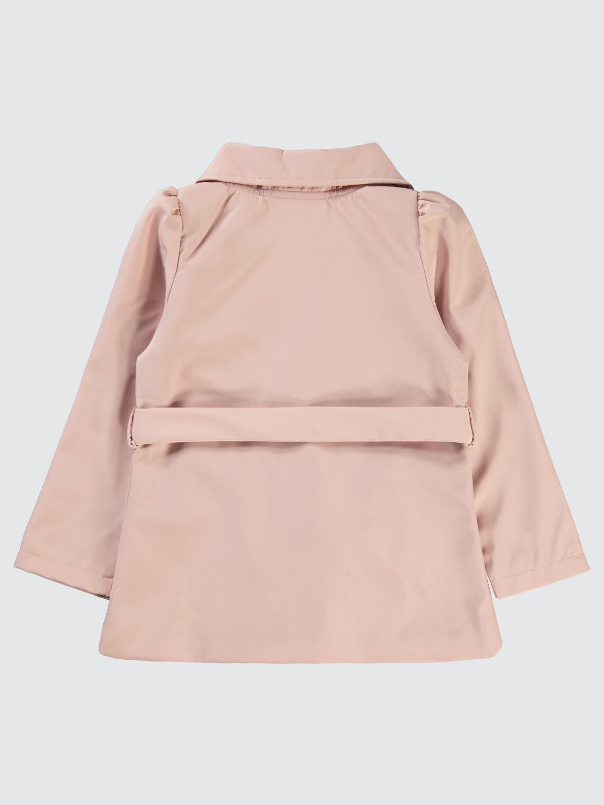 Civil Girls Trençkot 6-9 Yaş Ceket - Pudra