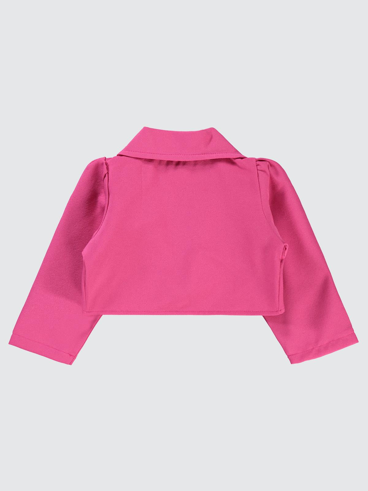 Civil Girls Broşlu 2-5 Yaş Bolero - Fusya
