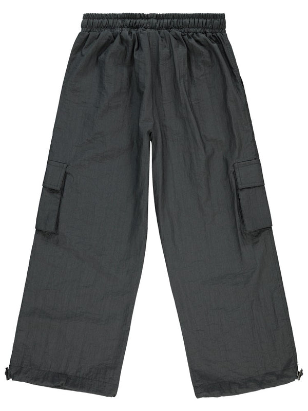 Civil Girls Paraşüt Kargo Cepli 10-13 Yaş Pantolon - Gri