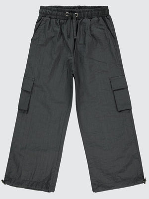 Civil Girls Paraşüt Kargo Cepli 6-9 Yaş Pantolon - Gri