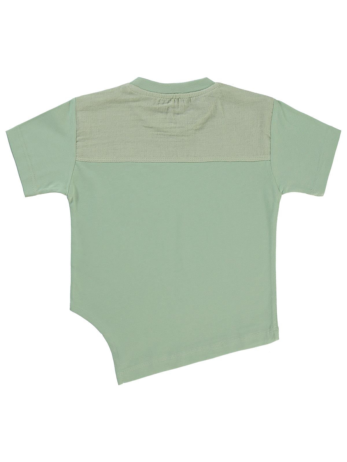 Civil Boys V Baskılı 2-5 Yaş Tişört - Yeşil