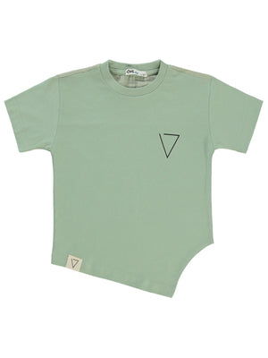 Civil Boys V Baskılı 2-5 Yaş Tişört - Yeşil