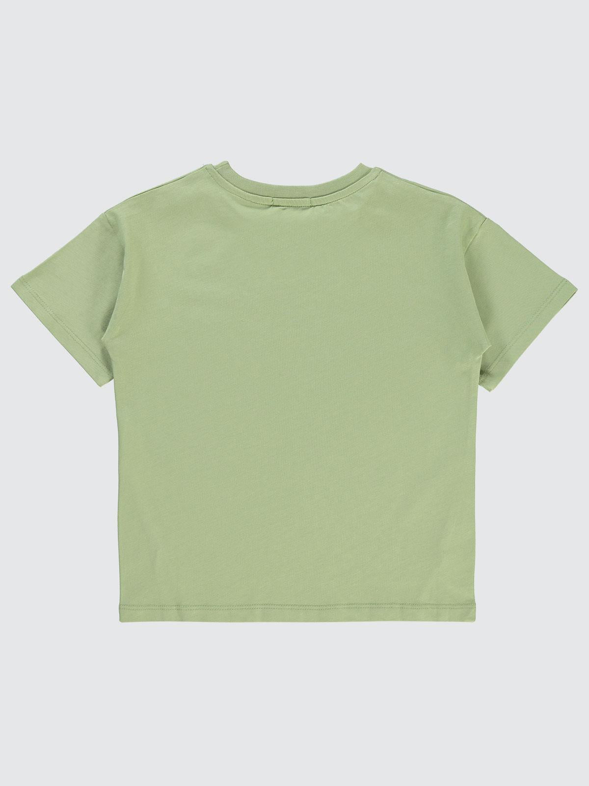 Civil Boys The Show Must Go On Baskılı 10-13 Yaş Tişört - Haki