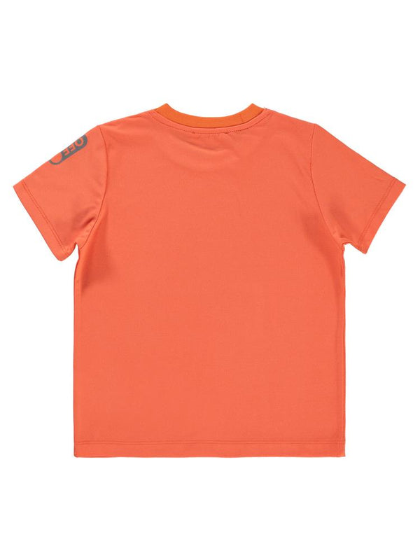 Civil Boys Gamer Mode Reflektör Baskılı 2-5 Yaş Tişört - Turuncu